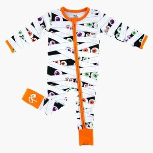 New Birdie Bean Glow in the dark Bamboo Zippy